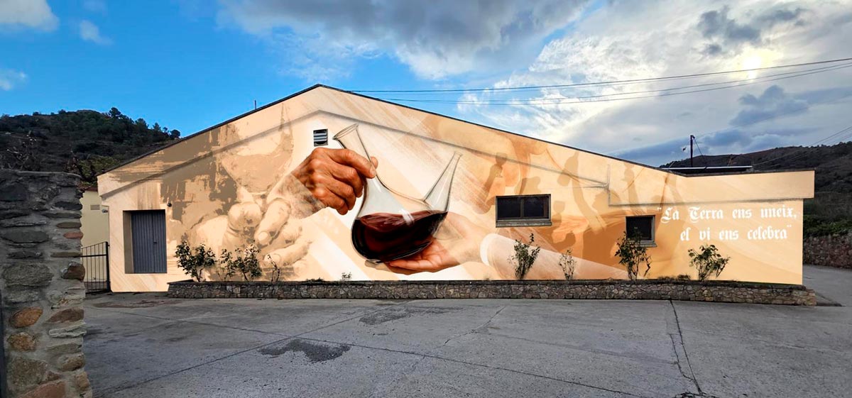 Porró mural de Porrera